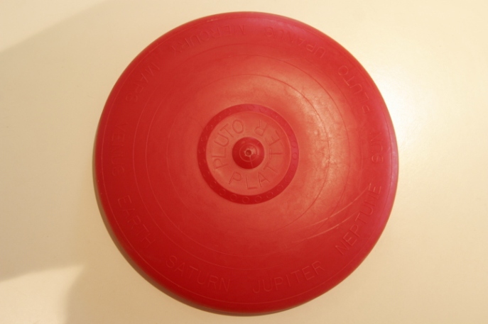Walter Morrison's 'Pluto Platter' - the basic design for the flying disc that would become known as the "Frisbee.'