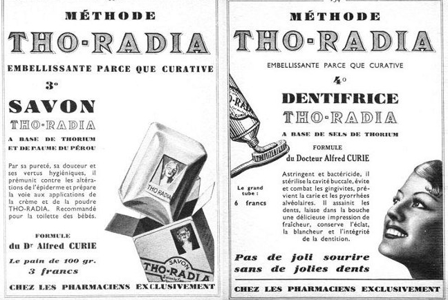 Tho-Radia: soap and toothpaste