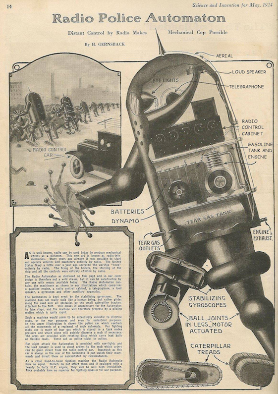 Radio Police Automaton