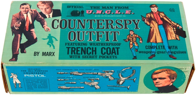 Official U.N.C.L.E. Counterspy Outfit Packaging