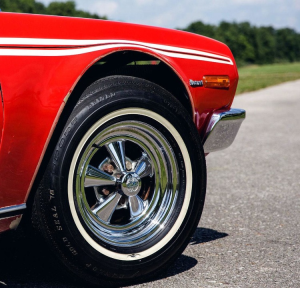 1974 AMC Hornet Front Right Tire Profile