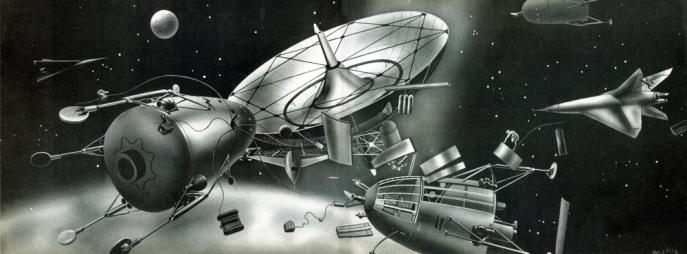 Assembly of the Lunar ships